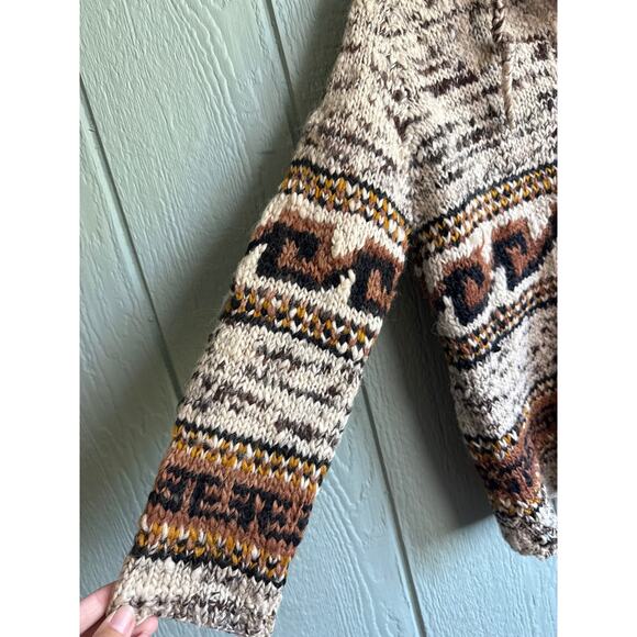 Vintage Handspun Wool Sweater, Small - Picture 3 of 9